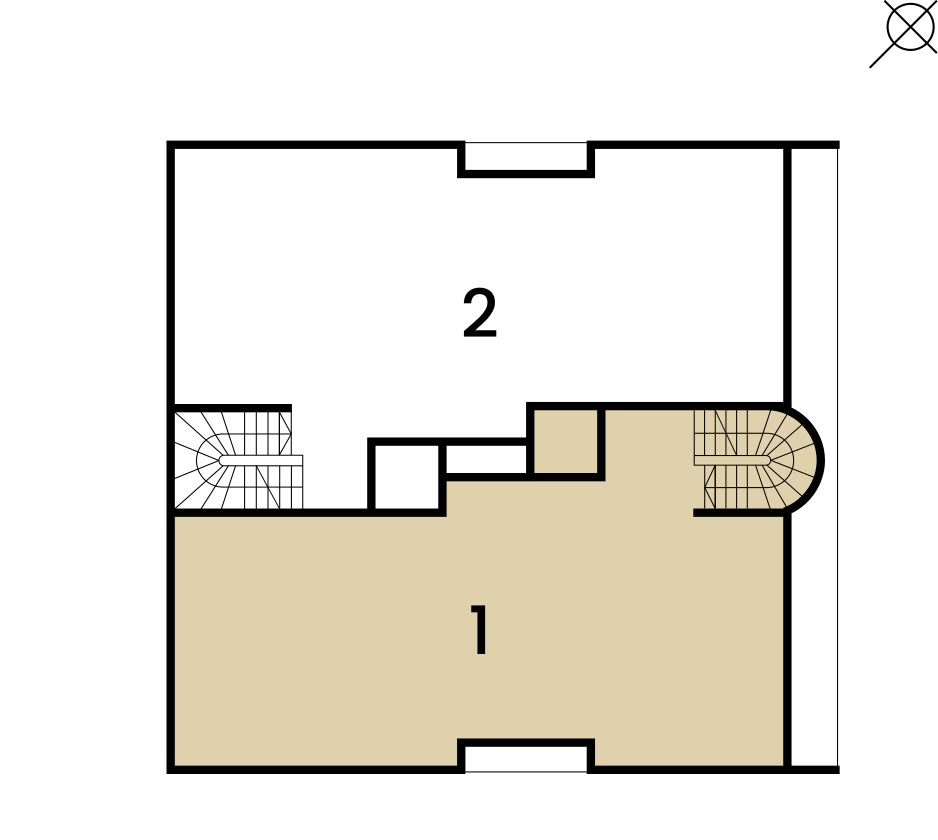 Plan piętra 1